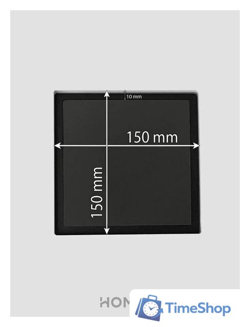 Вентиляционная решетка HOMY AIR квадратный AS100BS 15x15 (черная) - Изображение №16 — Интернет-магазин Time-Shop