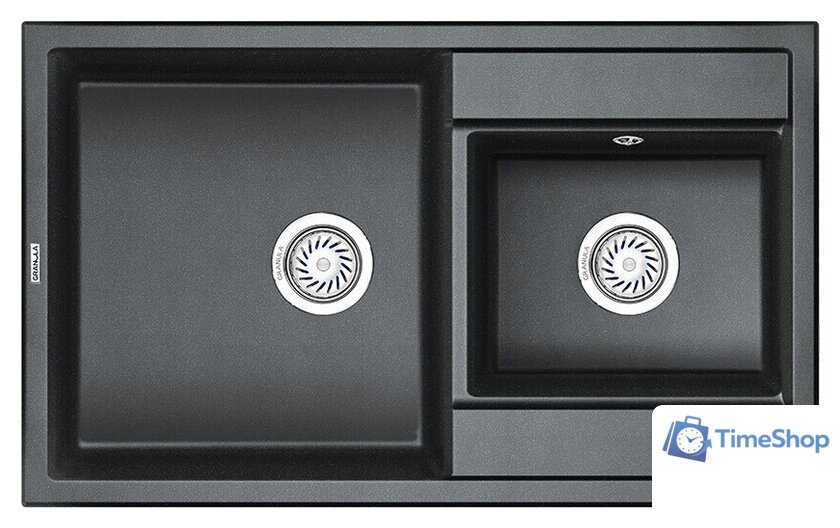 Кухонная мойка Granula GR-8201 (шварц) - Изображение №1 — Интернет-магазин Time-Shop