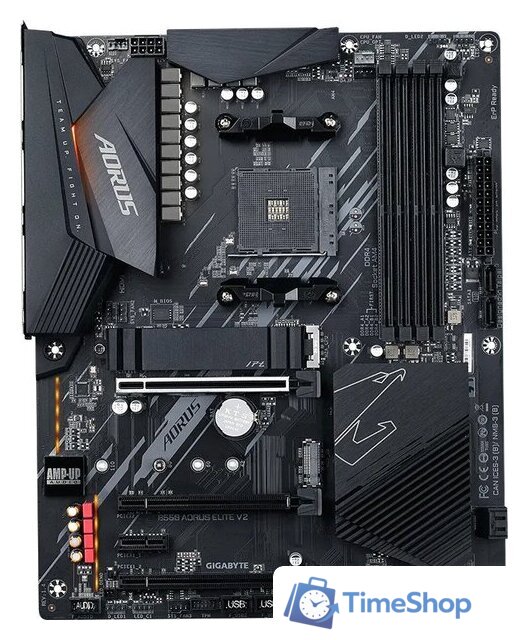 Материнская плата Gigabyte B550 Aorus Elite V2 (rev. 1.5) - Изображение №1 — Интернет-магазин Time-Shop
