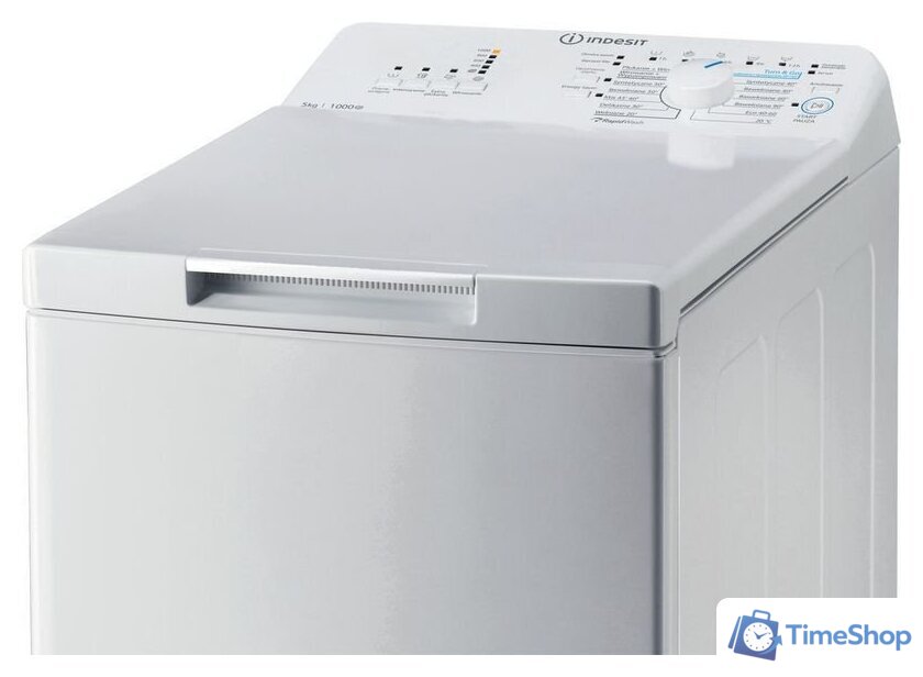 Стиральная машина с вертикальной загрузкой Indesit BTW L50300 PL/N - Изображение №5 — Интернет-магазин Time-Shop