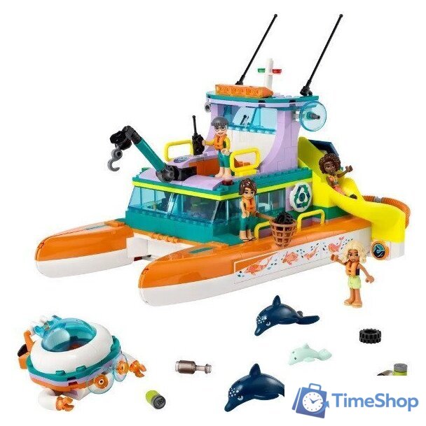 Конструктор LEGO Friends Морская спасательная лодка 41734 - Изображение №3 — Интернет-магазин Time-Shop