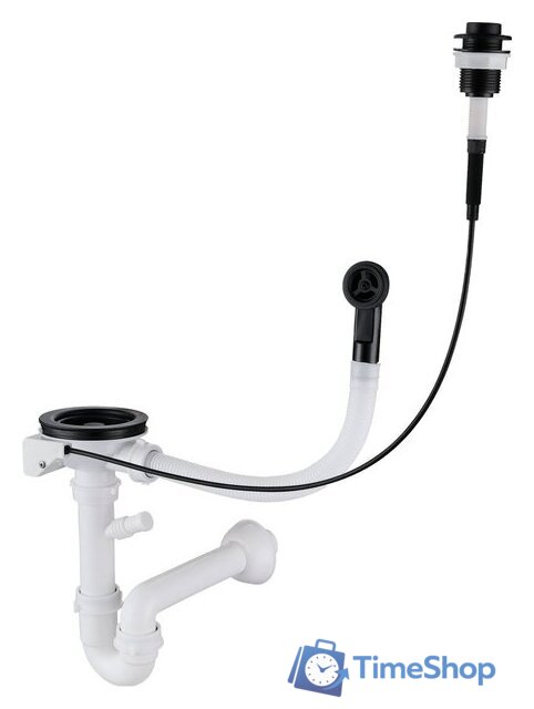 Сифон GranFest 13PB2-P2 (черный) - Изображение №1 — Интернет-магазин Time-Shop