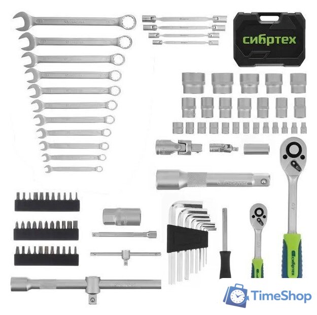 Универсальный набор инструментов СибрТех 13396 (89 предметов) - Изображение №3 — Интернет-магазин Time-Shop