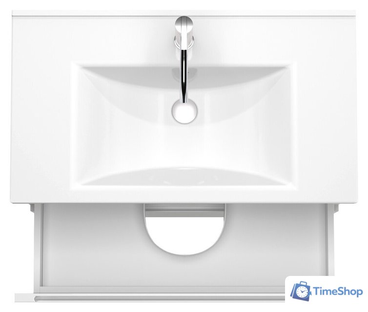  ЗОВ Тумба с умывальником Дион 70 D70LWP0M9003MKV5-OL70 (белый матовый) - Изображение №3 — Интернет-магазин Time-Shop