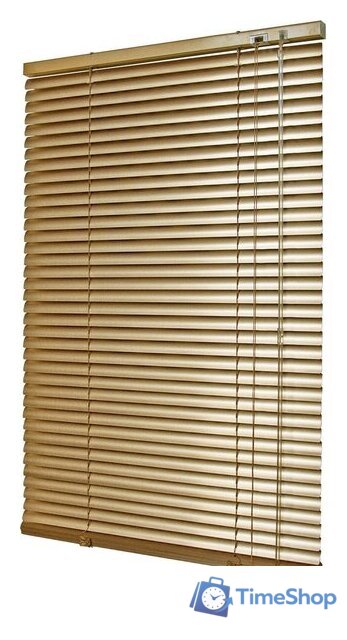 Жалюзи горизонтальные АС МАРТ 50 100x160 (золотой металлик) - Изображение №1 — Интернет-магазин Time-Shop