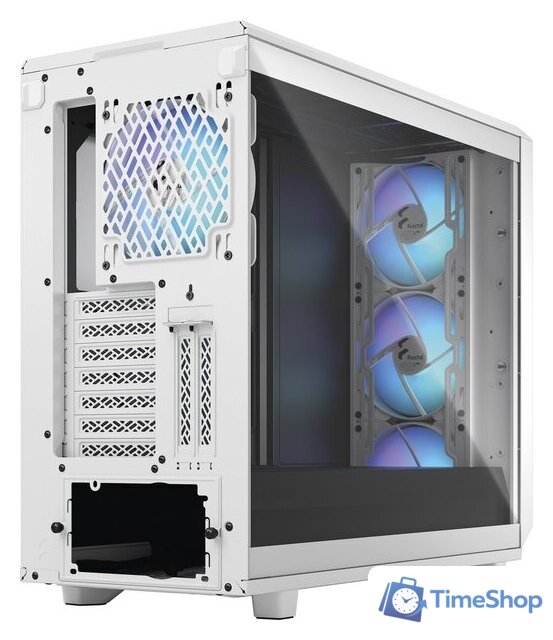 Корпус Fractal Design Meshify 2 RGB White TG Clear tint FD-C-MES2A-08 - Изображение №2 — Интернет-магазин Time-Shop