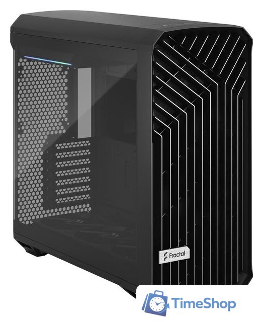 Корпус Fractal Design Torrent Black TG Light Tint FD-C-TOR1A-01 - Изображение №2 — Интернет-магазин Time-Shop