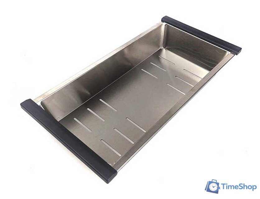 Кухонная мойка Roxen Simple 560220-70 сатин (с коландером и дозатором) - Изображение №13 — Интернет-магазин Time-Shop