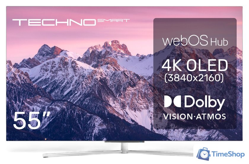 OLED телевизор TECHNO Smart UDL55UR812ANTS - Изображение №1 — Интернет-магазин Time-Shop