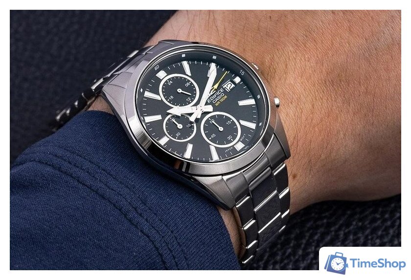 Наручные часы Casio Edifice EFV-560D-1A - Изображение №2 — Интернет-магазин Time-Shop