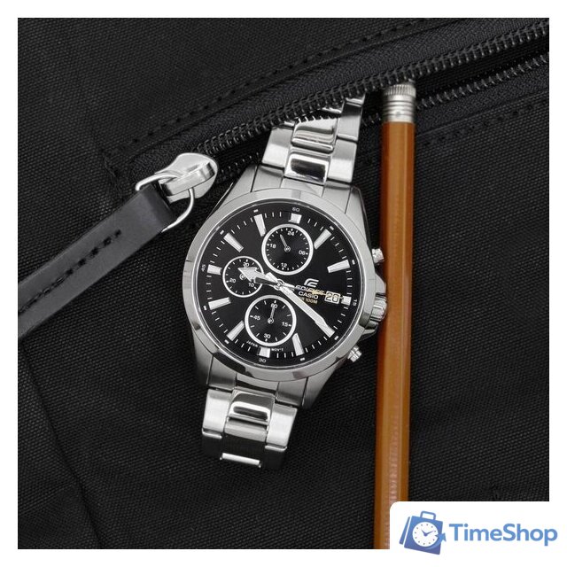Наручные часы Casio Edifice EFV-560D-1A - Изображение №4 — Интернет-магазин Time-Shop
