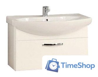  Акватон Ария 80 Тумба белая (1.A141.7.01A.A01.0) - Изображение №1 — Интернет-магазин Time-Shop