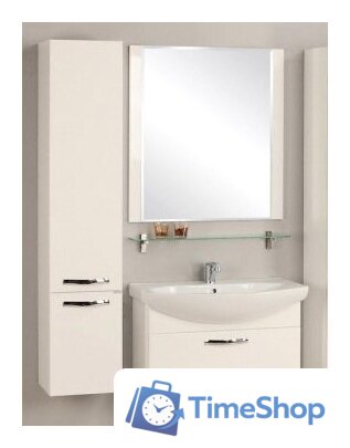  Акватон Ария 80 Тумба белая (1.A141.7.01A.A01.0) - Изображение №3 — Интернет-магазин Time-Shop