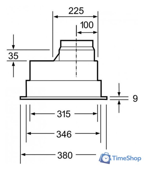 Кухонная вытяжка Siemens LB55565 - Изображение №4 — Интернет-магазин Time-Shop