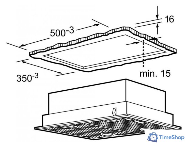 Кухонная вытяжка Siemens LB55565 - Изображение №3 — Интернет-магазин Time-Shop