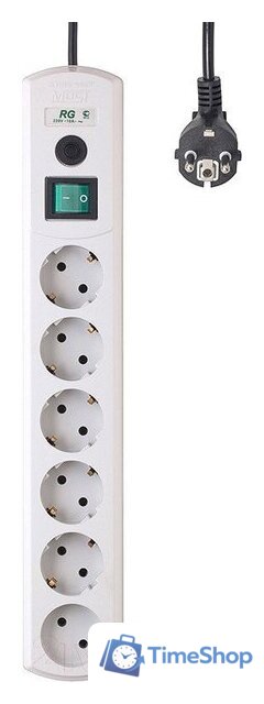 Сетевой фильтр Most RG 5М WH (белый) - Изображение №1 — Интернет-магазин Time-Shop