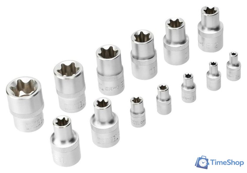 Универсальный набор инструментов Denzel 15814 (109 предметов) - Изображение №11 — Интернет-магазин Time-Shop