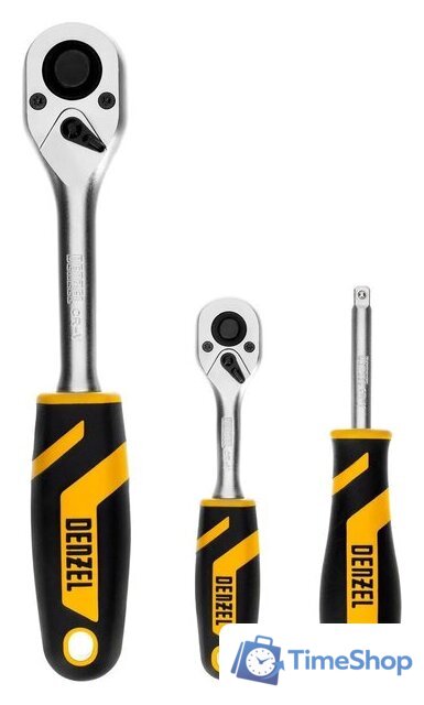 Универсальный набор инструментов Denzel 15814 (109 предметов) - Изображение №6 — Интернет-магазин Time-Shop