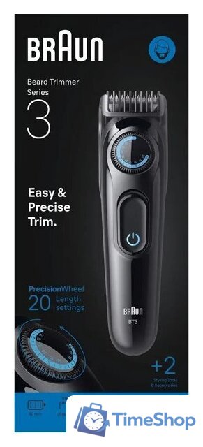 Триммер для бороды и усов Braun BT3500 - Изображение №7 — Интернет-магазин Time-Shop