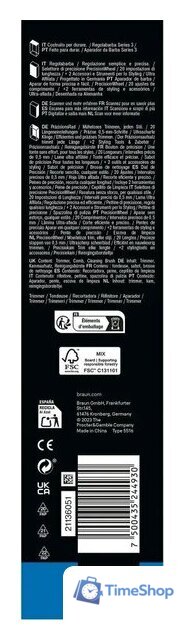 Триммер для бороды и усов Braun BT3500 - Изображение №8 — Интернет-магазин Time-Shop