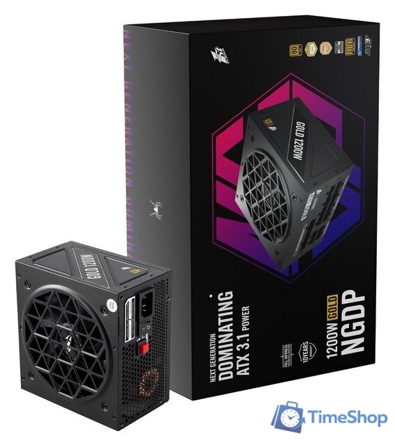 Блок питания 1stPlayer NGDP Gold 1200W HA-1200BA4 - Изображение №9 — Интернет-магазин Time-Shop