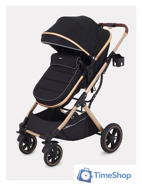 Универсальная коляска Rant Basic Pulsar Gold RA160 (2 в 1, black) - Изображение №8 — Интернет-магазин Time-Shop