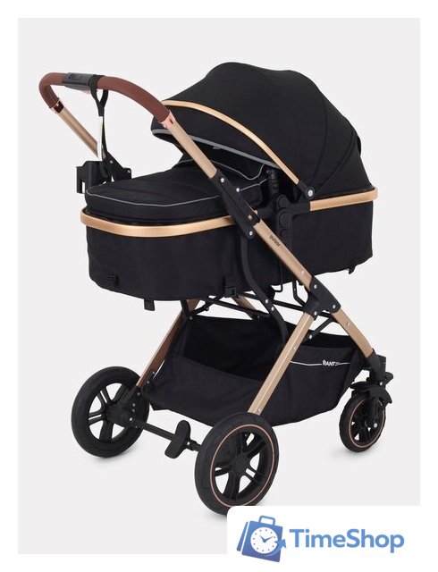 Универсальная коляска Rant Basic Pulsar Gold RA160 (2 в 1, black) - Изображение №3 — Интернет-магазин Time-Shop