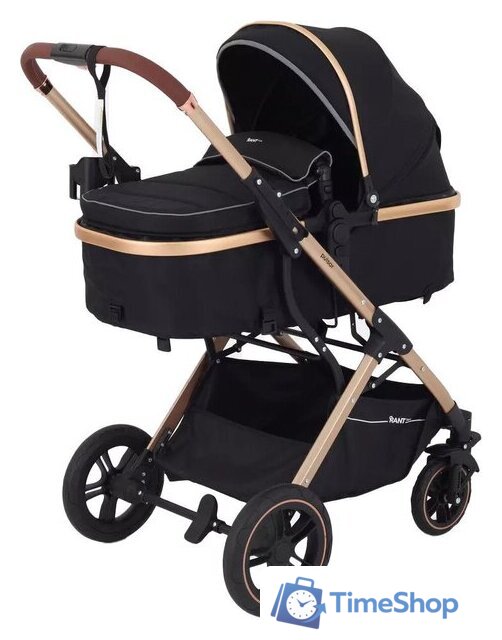 Универсальная коляска Rant Basic Pulsar Gold RA160 (2 в 1, black) - Изображение №1 — Интернет-магазин Time-Shop