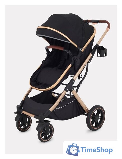 Универсальная коляска Rant Basic Pulsar Gold RA160 (2 в 1, black) - Изображение №7 — Интернет-магазин Time-Shop