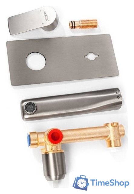 Смеситель Hansberge H699 (никель) - Изображение №3 — Интернет-магазин Time-Shop