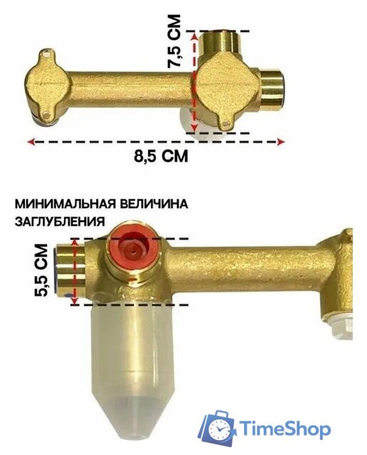 Смеситель Hansberge H699 (никель) - Изображение №11 — Интернет-магазин Time-Shop