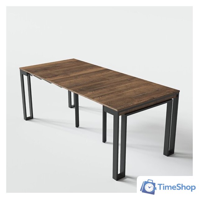 Кухонный стол Aledar Консольный стол F 40x240290 (черный муар/дуб галифакс) - Изображение №2 — Интернет-магазин Time-Shop
