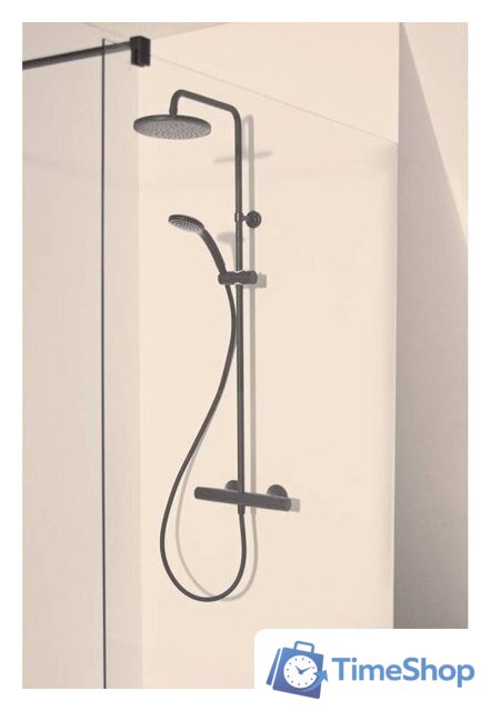 Душевая система  Ideal Standard Ceratherm Black A7545XG - Изображение №7 — Интернет-магазин Time-Shop