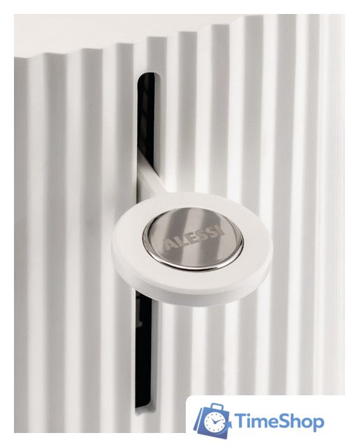 Тостер Alessi Plisse MDL08W (белый) - Изображение №4 — Интернет-магазин Time-Shop