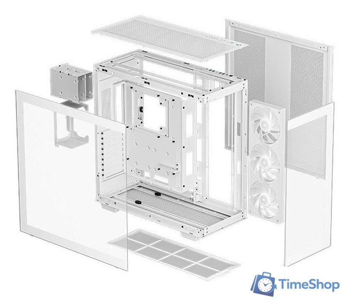 Корпус DeepCool CH780 WH R-CH780-WHADE41-G-1 - Изображение №12 — Интернет-магазин Time-Shop