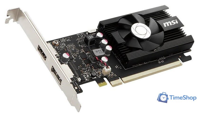 Видеокарта MSI GeForce GT 1030 4GD4 LP OC - Изображение №3 — Интернет-магазин Time-Shop