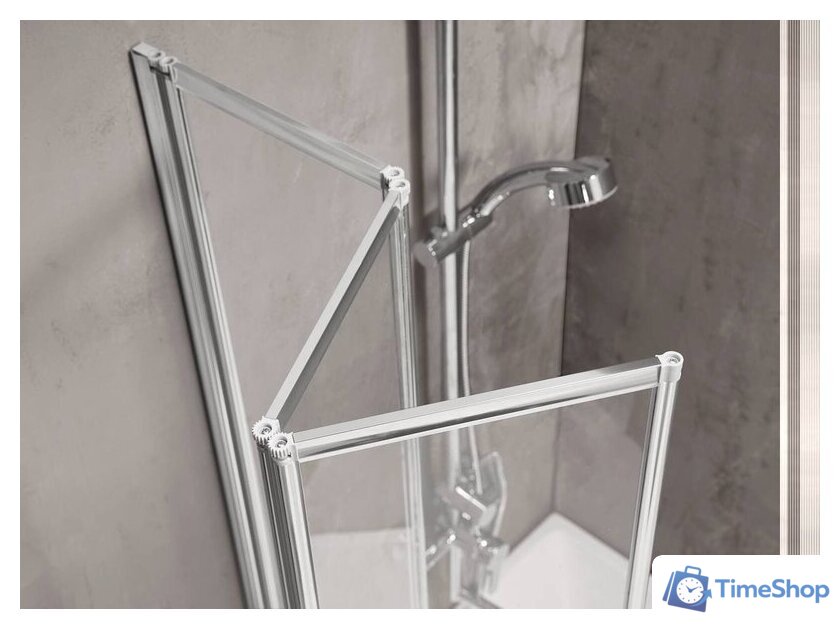 Стеклянная шторка для ванны Adema NFС-643 (прозрачное стекло) - Изображение №2 — Интернет-магазин Time-Shop