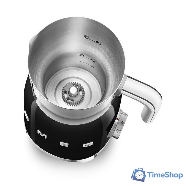 Автоматический вспениватель молока Smeg MFF11BLEU - Изображение №4 — Интернет-магазин Time-Shop