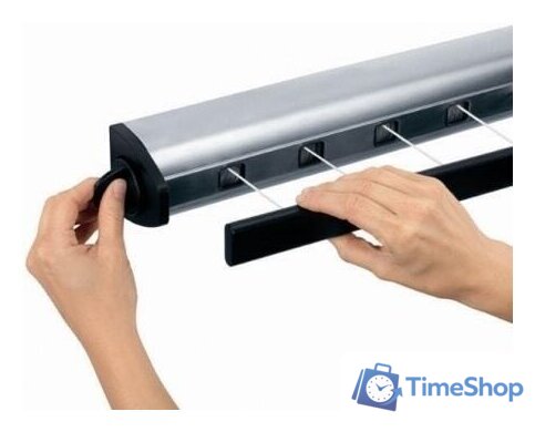 Сушилка для белья Brabantia 385766 22 м (нержавеющая сталь) - Изображение №3 — Интернет-магазин Time-Shop