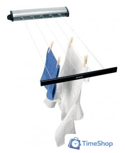 Сушилка для белья Brabantia 385766 22 м (нержавеющая сталь) - Изображение №4 — Интернет-магазин Time-Shop