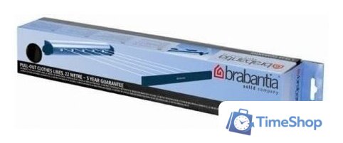 Сушилка для белья Brabantia 385766 22 м (нержавеющая сталь) - Изображение №5 — Интернет-магазин Time-Shop