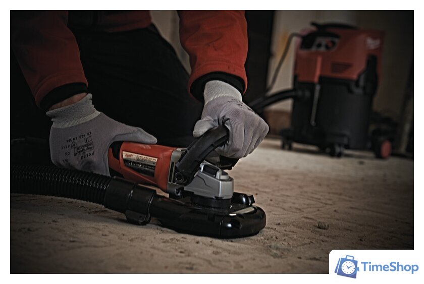 Угловая шлифмашина Milwaukee AGV 15-125 XE DEG-SET [4933448830] - Изображение №8 — Интернет-магазин Time-Shop