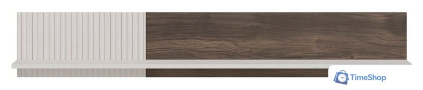 Полка Halmar Random 2 P-1 (кашемир/орех/черный) - Изображение №1 — Интернет-магазин Time-Shop