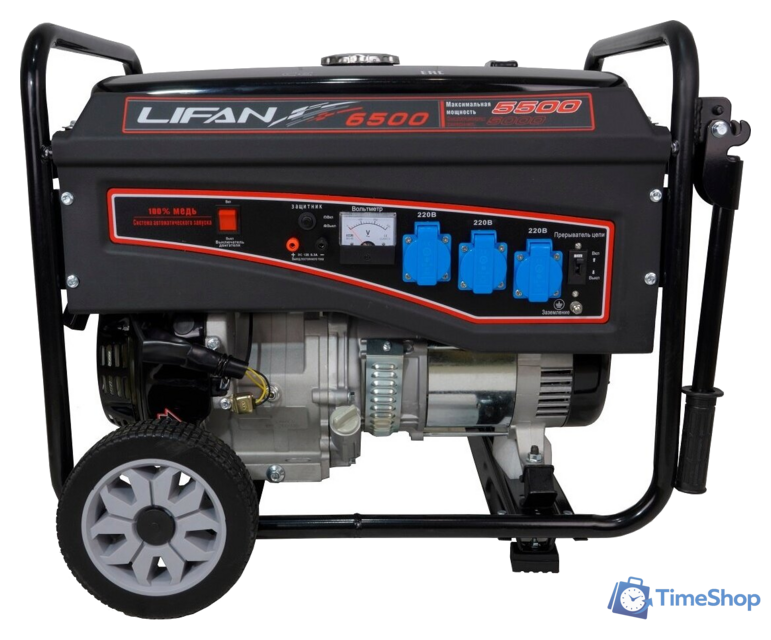 Бензиновый генератор Lifan LF6500E - Изображение №1 — Интернет-магазин Time-Shop