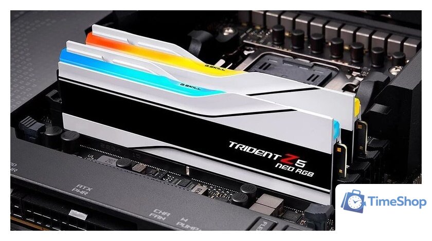 Оперативная память G.Skill Trident Z5 Neo RGB 2x32ГБ DDR5 6000 МГц F5-6000J3636F32GX2-TZ5NRW - Изображение №7 — Интернет-магазин Time-Shop