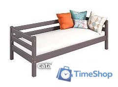 Кровать-тахта Мебельград Соня вариант 2 (массив сосны лаванда) - Изображение №1 — Интернет-магазин Time-Shop