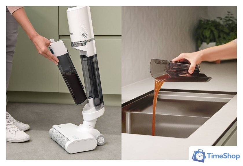 Вертикальный моющий пылесос Sencor SVW 5010WH - Изображение №12 — Интернет-магазин Time-Shop