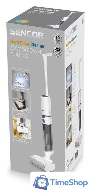 Вертикальный моющий пылесос Sencor SVW 5010WH - Изображение №13 — Интернет-магазин Time-Shop