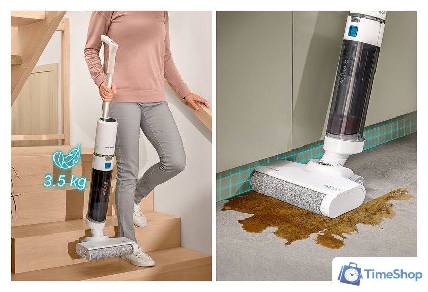 Вертикальный моющий пылесос Sencor SVW 5010WH - Изображение №10 — Интернет-магазин Time-Shop