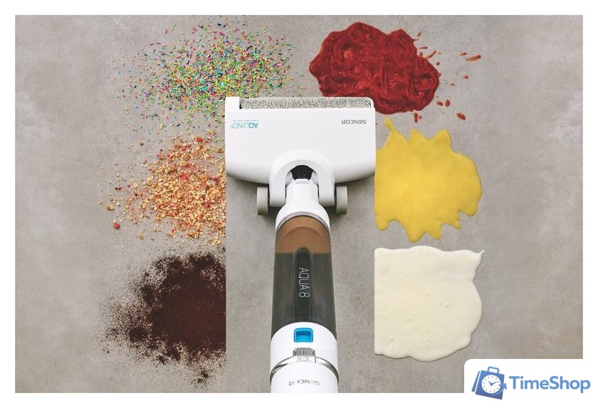 Вертикальный моющий пылесос Sencor SVW 5010WH - Изображение №8 — Интернет-магазин Time-Shop